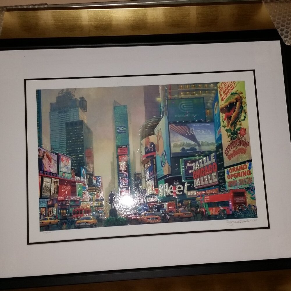 Time Square South, New York by Alexander Chen